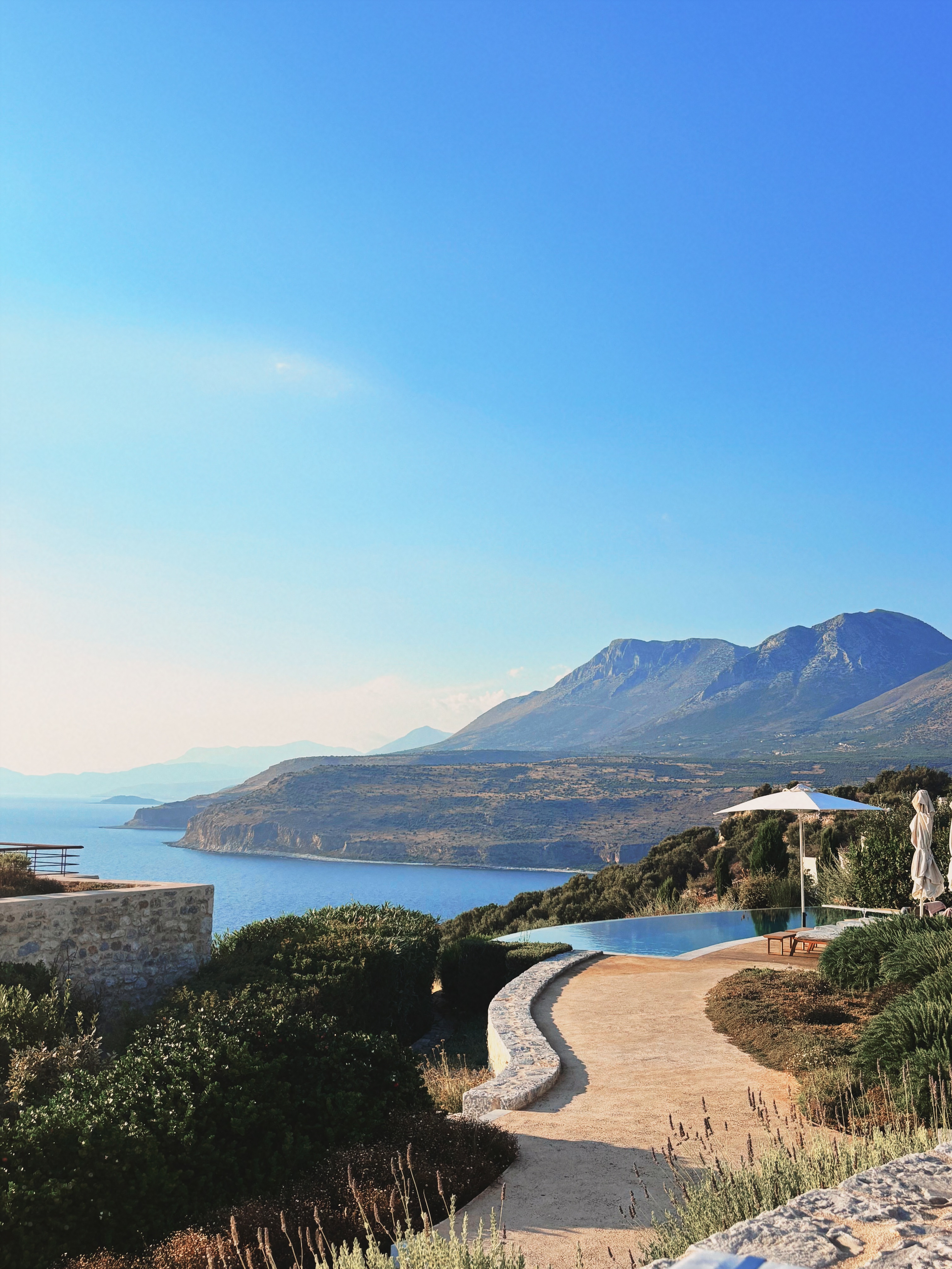 Restored house in the Mani