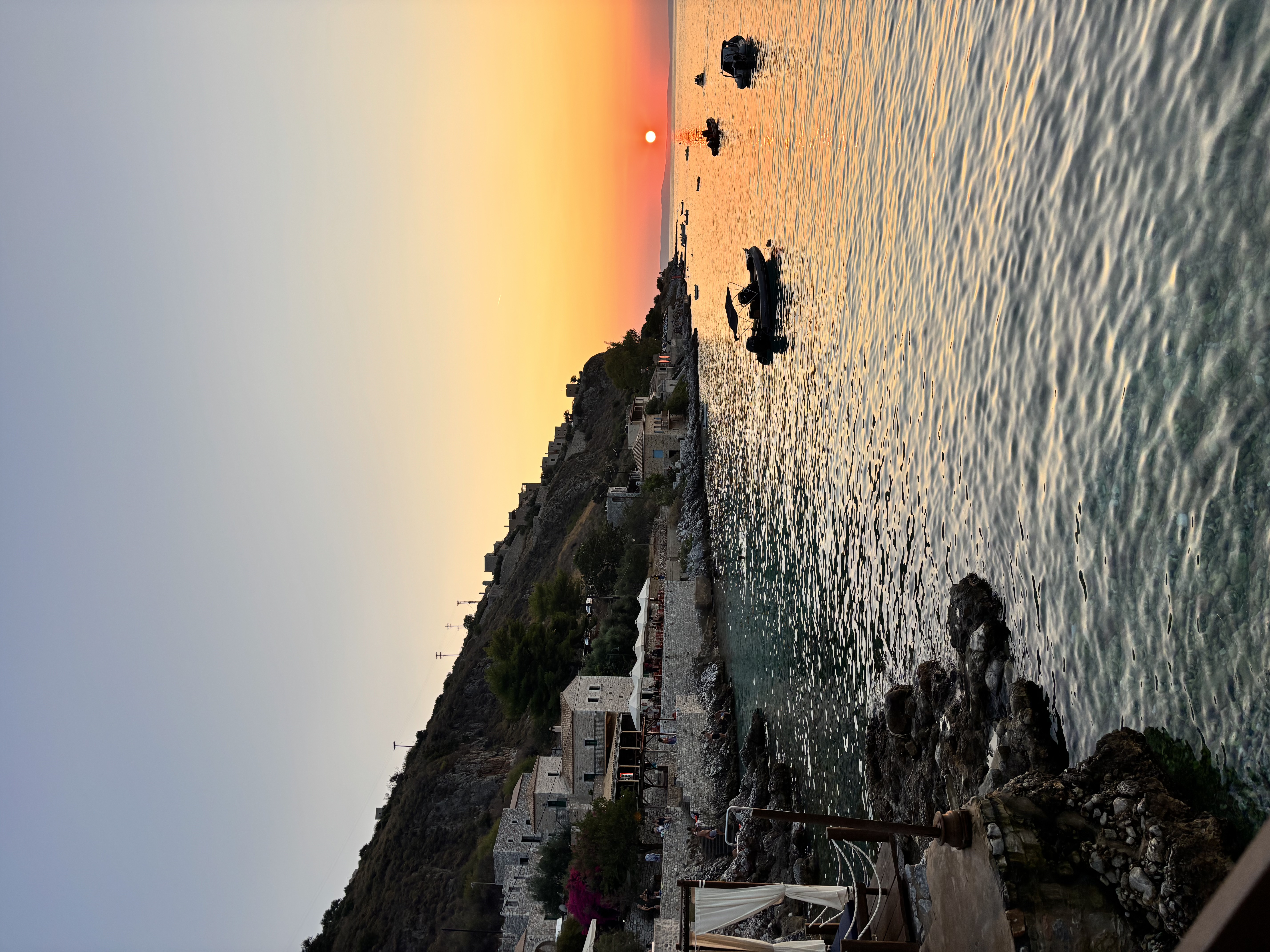 Sunset over the Laconian Gulf
